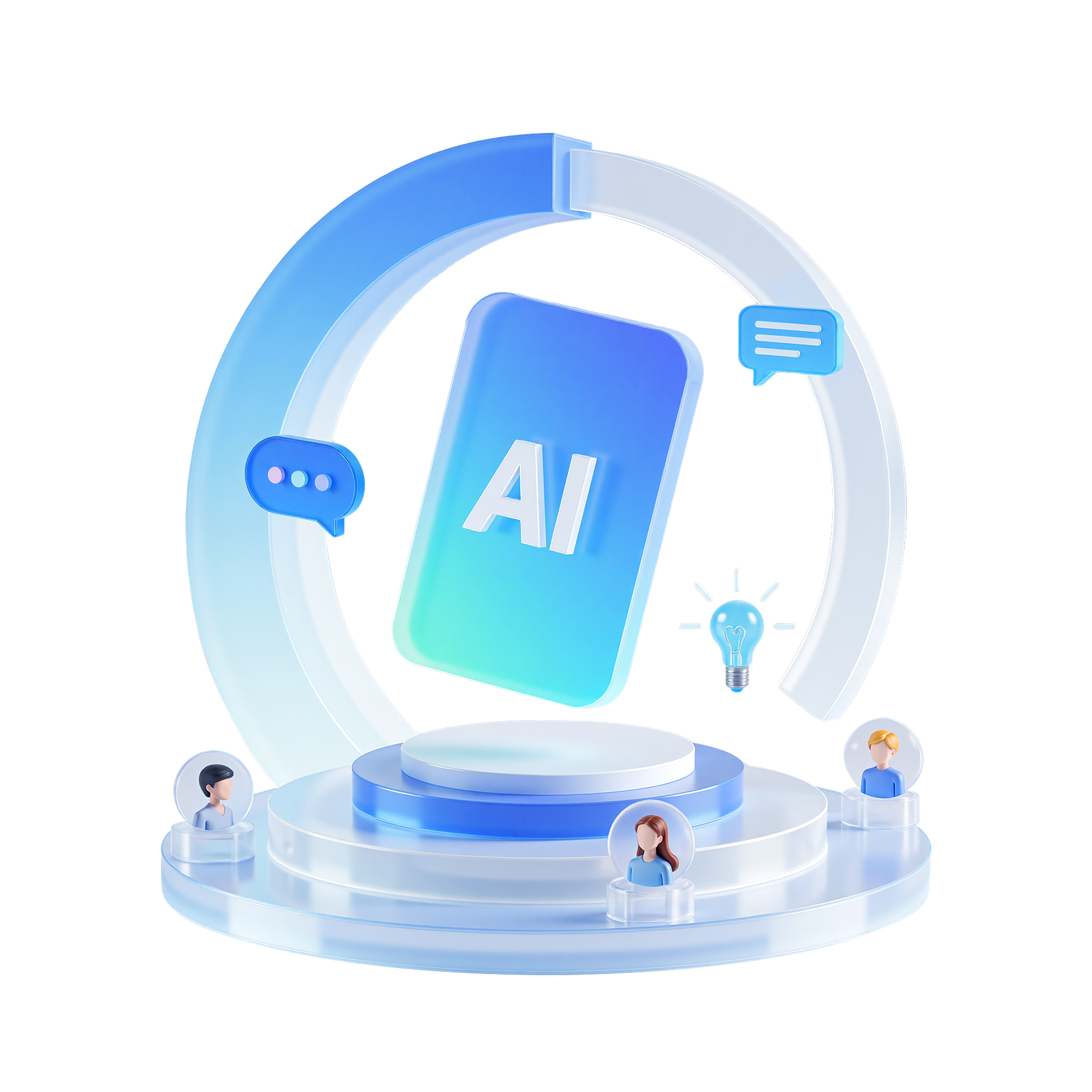 AI 核心能力示意